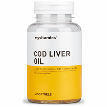 Cod Liver Oil (180 Softgels)   Myvitamins