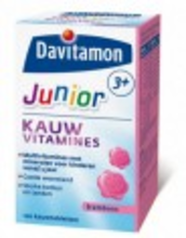 Davitamon Junior 3+ Kauwvitamines Framboos 120st