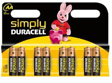 Duracell Aa Simply Power   8 Pack