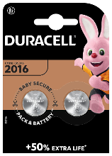 Duracell Knoopcel Batterijen   Cr2016 2 Stuks