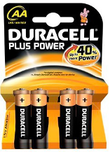 Duracell Plus Power Aa 4st