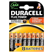 Duracell Plus Power Batterijen   Aaa 8 Pack