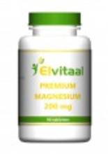 Elvitaal Premium Magnesium 200mg Tabletten 90st