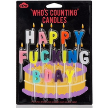 Geen Verjaardagskaarsjes Happy Fucking Bday