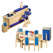 Goki Speelgoed Moderne Keuken Meubeltjes Voor Een Poppenhuis
