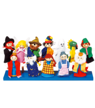Goki Speelgoed Setje Vinger Poppen Voor Kinderen