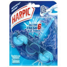 Harpic Active Fresh 6   Blue Power Blauw Water Toiletblok