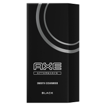 100ml Axe Black Aftershave Smooth Cedarwood
