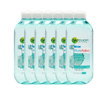 Garnier Skinactive Micellair Reinigingswater Gevoelige En Gemengde Huid Voordeelverpakking 6x400ml