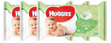 Huggies Billendoekjes Babydoekjes Natural Care Voordeelverpakking   168 Stuks