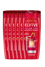 Loreal Paris Elvive Color Vive Shampoo Gekleurd Haar Voordeelverpakking 6x250ml