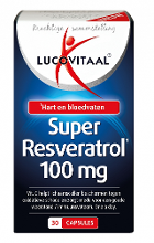 Lucovitaal Super Resveratrol 100mg