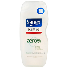 Sanex Men Shower Zero  Normale Huid 250ml