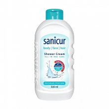 Sanicur Shower Cream All In One Care 500ml