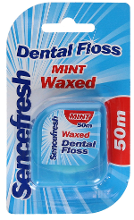 Sence Fresh Dental Floss Mint Waxed 50mtr