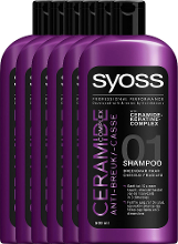 Syoss Shampoo Ceramide Voordeelverpakking 6x500ml