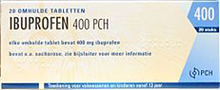 Ibuprofen 400mg .Ph Vg D 20tab