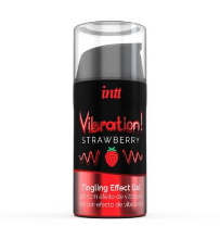 Intt Vibration! Strawberry Tintelende Gel (15ml)