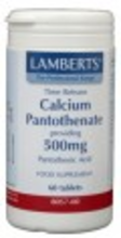 Lamberts Calcium Pantothenaat 500mg Tabletten 60st