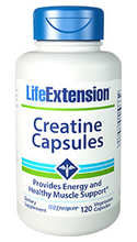 Life Extension Creatine Capsules   120 Caps