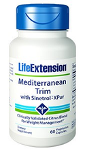Life Extension Mediterranean Trim With Sinetrol Xpur   60 Caps