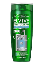 Loreal L'oréal Paris Elvive Phytoclear 2 In 1 Shampoo   250 Ml