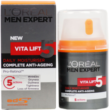 Loreal Men Expert Vitalift 5 Daily Moisturiser  Complete Anti Ageing 50ml