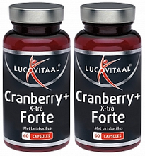 Lucovitaal Cranberry X Tra Forte Capsules 2x60caps