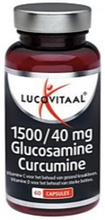 Lucovitaal Glucosamine Curcumine 1500/40mg 60cp