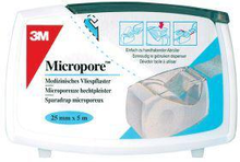 Microlax Micropore Hechtpleister 2.5 X 5m 1st