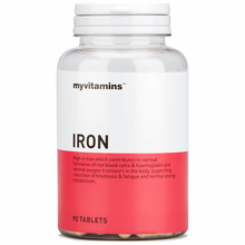 Myvitamins Iron, 30 Tablets (30 Tablets)   Myvitamins