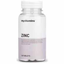 Myvitamins Zinc, 30 Tablets (30 Tablets)   Myvitamins