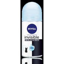 Nivea Invisible Black & White Pure Deodorant Roller 50 Ml