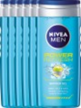 Nivea Men Power Refresh Douchegel 250ml Voordeelverpakking 6st
