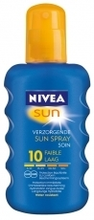 Nivea Zonnebrand Spray Spf10 200ml