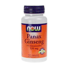 Now Panax Ginseng 520mg 100caps