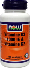 Now Vitamine D3 1000ie & Vitamine K2 120cap