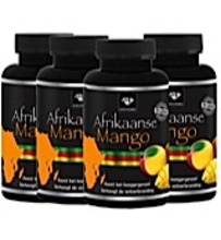 Nutri Dynamics Afrikaanse Mango 4 Pack 4x60 Cap