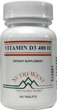 Nutrison Vitamine D3 400 100tab