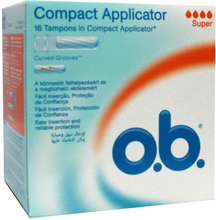 Ob Tampons Pro Comfort Super Applicator 16st