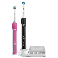 Oral B Oral B Elektische Tandenborstel   Smart 4 4900 Black + Extra Body Pink + 2 Borstels