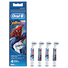 Oral B Oral B Spiderman Opzetborstels Eb10k   4 Stuks