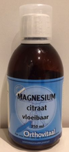 Orthovitaal Magnesium Citraat Vloeibaar 250ml