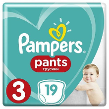 Pampers Baby Dry Pants Maat 3   19 Luierbroekjes