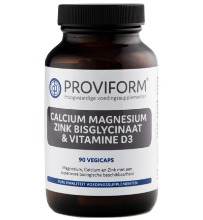 Proviform Calcium Magnesium Zink Bisglycinaat & D3 (90vc)