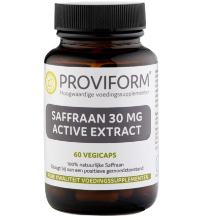 Proviform Saffraan 30 Mg Active Extract (60vc)