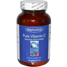 Pure Vitamin C Powder 4.2 Oz (120 G)   Allergy Research Group