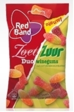 Red Band Winegums Zoet Zuur 166g