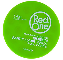 Red One Redone Haarwax   Green Matte Hair Wax 150ml.