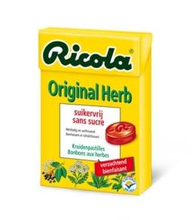 Ricola Original Herb Suikervrij 50g